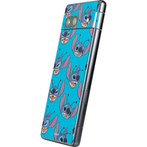 Disney Lilo and Stitch Face Expression Pattern Google Pixel 7a Skin